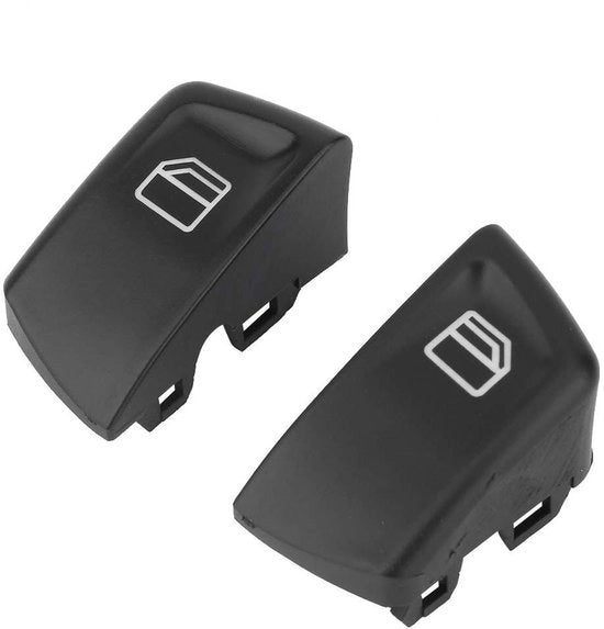 Pacco di 2 Interruttori di Sterzo con Pulsanti per Camion | Adatto per modelli 2003-2013 | Incluso Set di Montaggio - Nero