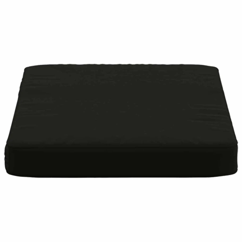 Cuscini per Panchina a 2 Pezzi VUGHT 2 pcs 100% Poliestere Nero 951025