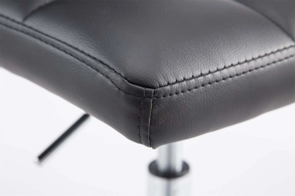 Set 2 Sedie Lounge Palma V2 in similpelle nero