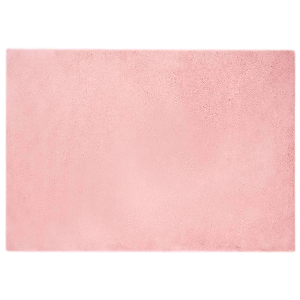 Tappeto antiscivolo in sintetica di coniglio OLITE Rosa 42021704