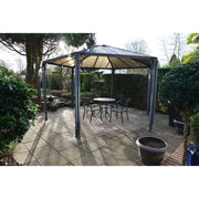 TONNELLE COUV TERRASSE HEXAGONALE