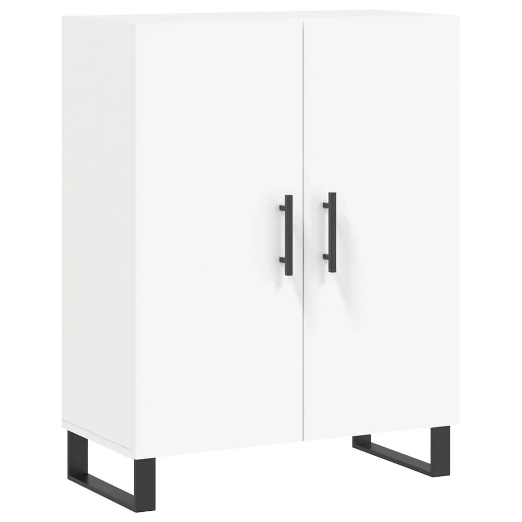 Buffet credenza cassettiera mobiletto mobile contenitore organizer cucina soggiorno salotto alto 69,5 x 34 x 180 cm legno ingegnerizzato bianco 02_0032681