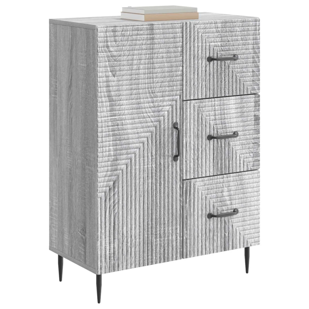 Credenza Grigio Sonoma 66 x 34,5 x 89,5 cm Legno ingegnerizzato