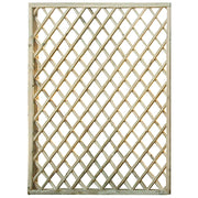 Pannello Frangivista Grigliato In Legno Di Pino Impregnato - 60X180Cm