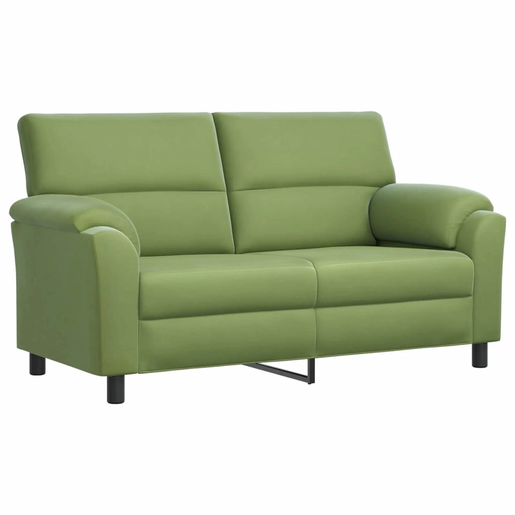 Set di divani 3 pcs Verde chiaro Velluto 3430479
