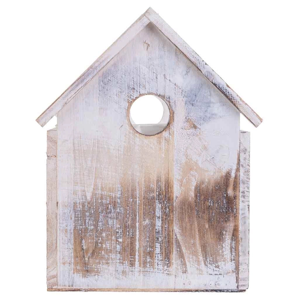 Supporto per fioriera rettangolare in legno 28x17x21/12H cm