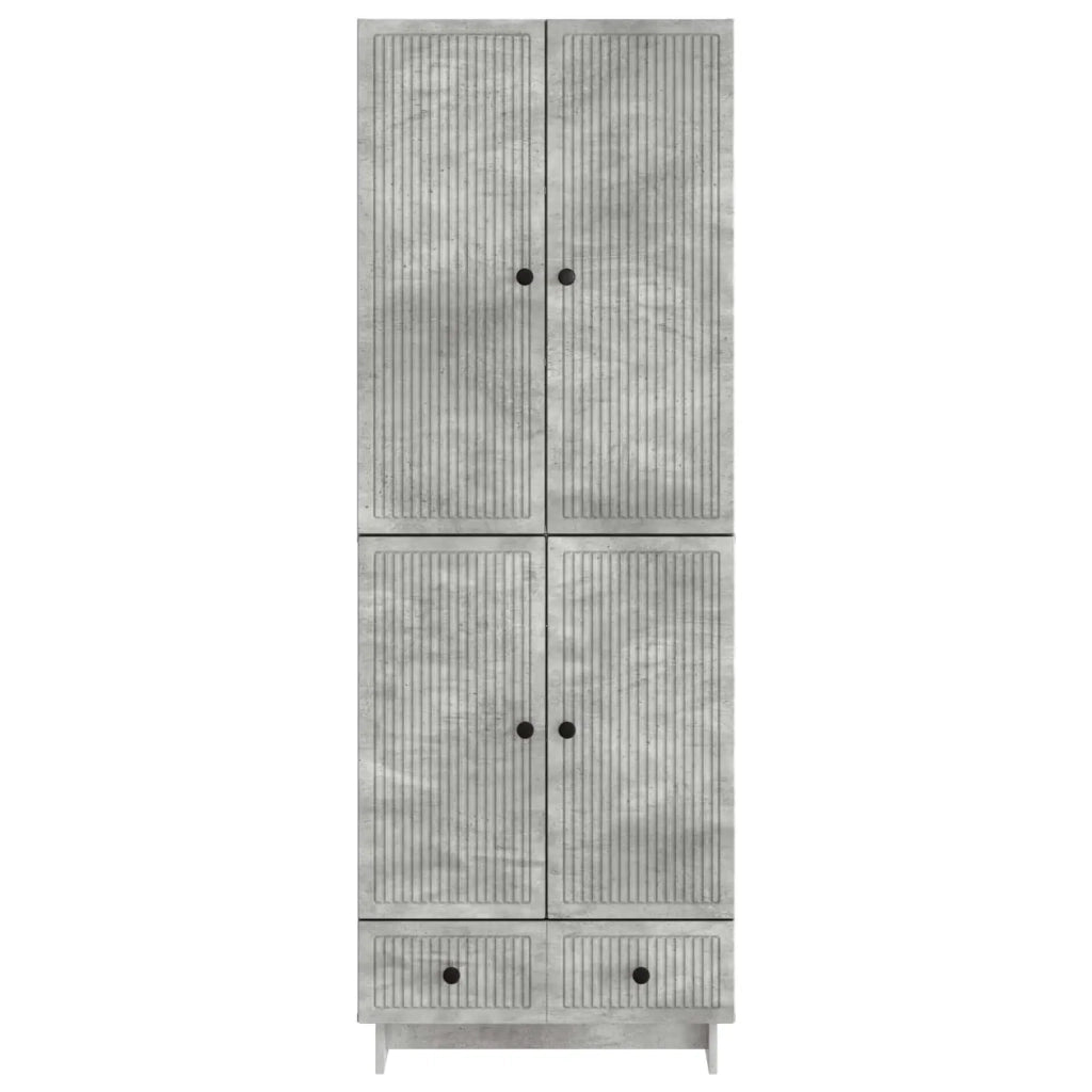 Set di armadi 2 pcs Grigio Cemento 66 x 34,5 x 95 cm 3416352