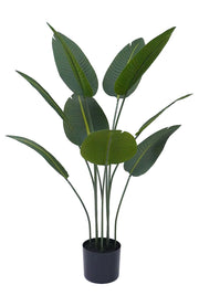 Pianta Finta Da Interno Artificiale Grandi Varie Altezze 100/150/180 Cm Artificiali Vari Modelli Modellabili Decorazioni Casa Ufficio - Uccello del Paradiso - Altezza 100cm