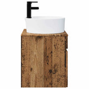 Mobile Lavabo | Armadio Lavabo da parete Legno antico 49 x 44,5 x 65 cm