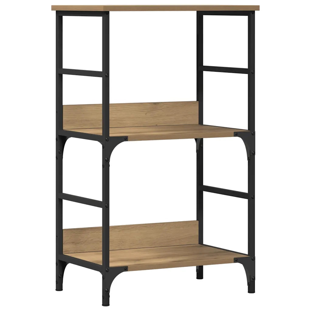 Libreria Rovere Artigianale 50x33x82 cm Legno Multistrato 857465