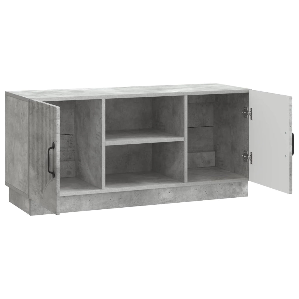Mobile TV 102 x 34,5 x 47 cm Grigio Cemento 895388