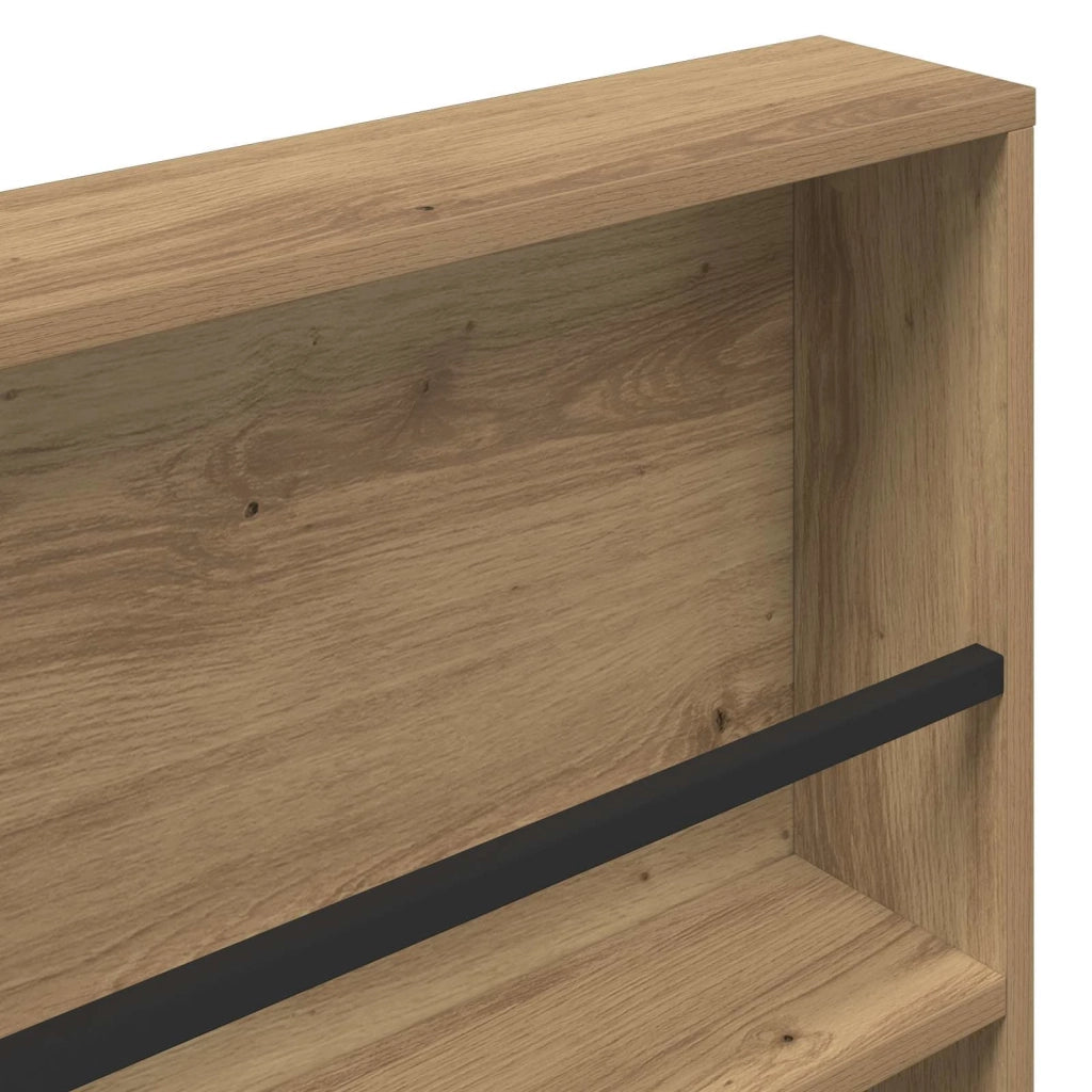 Scaffale per riviste Rovere artigianale 60 x 12 x 70 cm