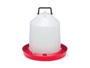 ABBEVERATOIO  A SIFONE IN PLASTICA CON MANICO PER POLLI- - lt.10 - 10 pezzi