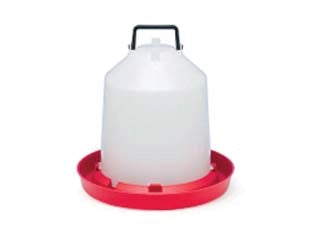 ABBEVERATOIO  A SIFONE IN PLASTICA CON MANICO PER POLLI- - lt.10 - 10 pezzi