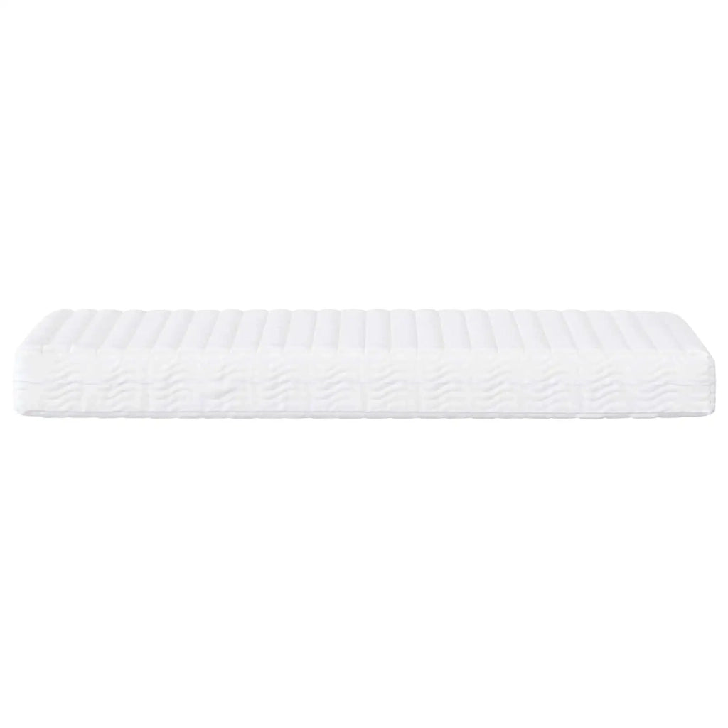 Materasso in schiuma H2 e H3 75 x 190 cm Bianco 42029432