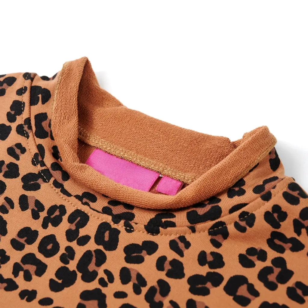 Felpa da Bambina Cognac Chiaro 104 14470