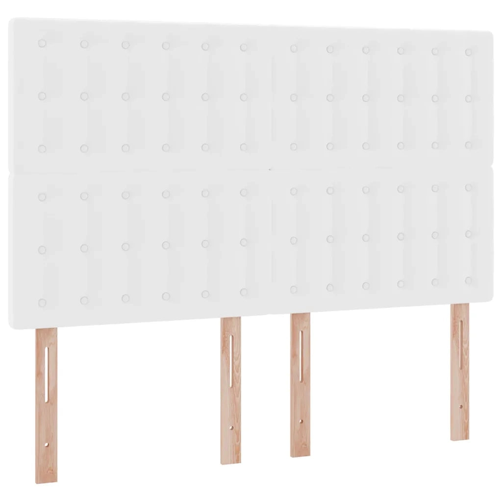 Letto con contenitore e LED con led Bianco Puro 140 x 190 cm 3372302