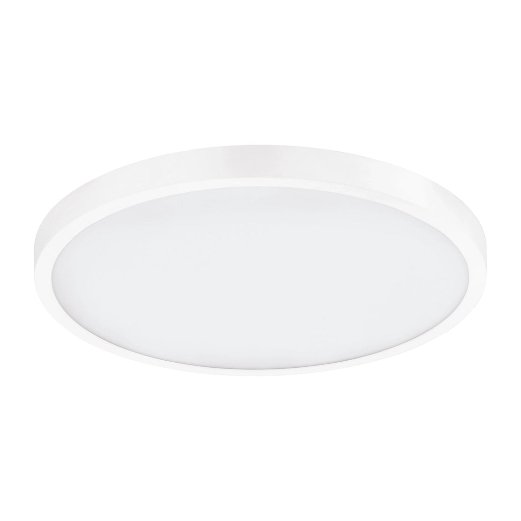Plafoniera Moderna Fueva 1 In Alluminio Bianco Led Integrato 22,3W 4000K Ip20
