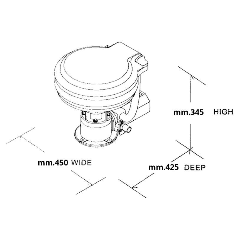 WC MANUALE SPARE PUMP