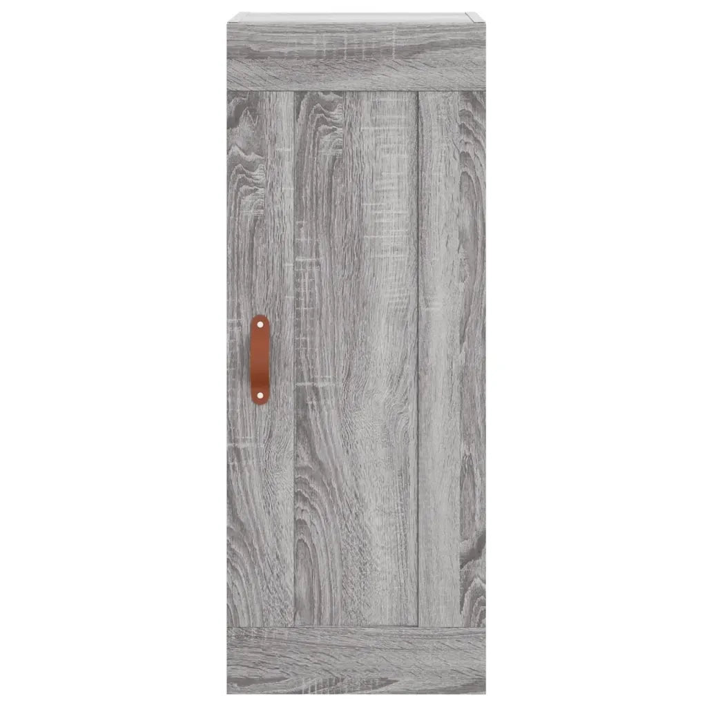 Credenza Grigio Sonoma 34,5x34x180 cm in Legno Multistrato 3200239