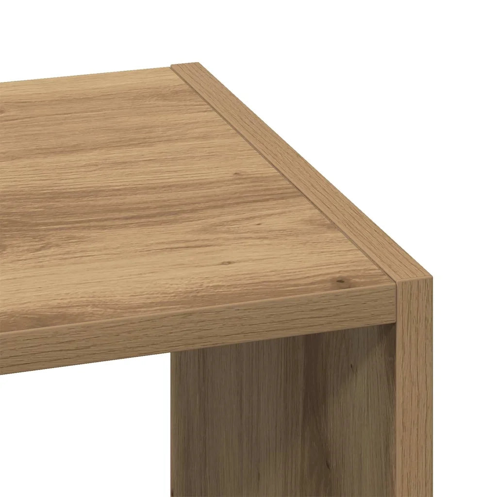 vidaXL Libreria Impilabili Rovere Artigianale 30x30x80 cm Truciolato