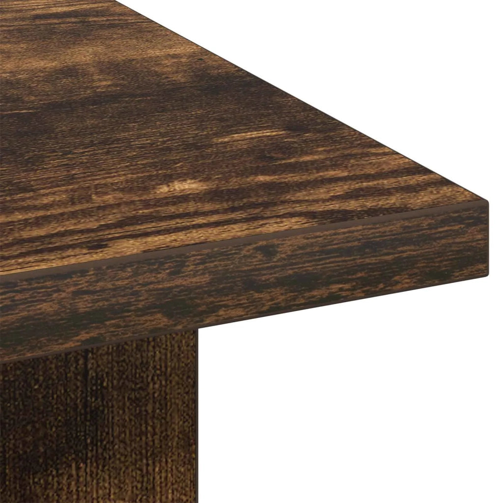 Tavolino da salotto con cassetto Rovere fumé 77 x 55 x 42 cm 8000416