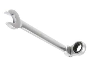CHIAVE COMBINATA A CRICCHETTO A SNODO SERIE PZ.6 CR-V- - in serie da pz.6 da 8x8 a 19x19 - 1 blister ALTE