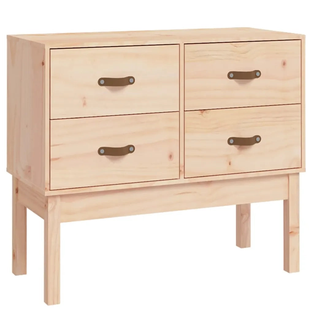 Mobile Consolle 90x40x78 cm in Legno Massello di Pino 821739