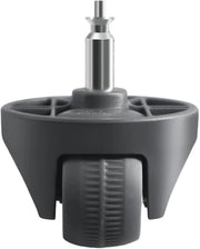 Aspiratore Robot con Ruota di Rimpiazzo - Dimensioni 5 x 5 x 1 cm - Materiale Resistente - Facile da Manovrare - Nero