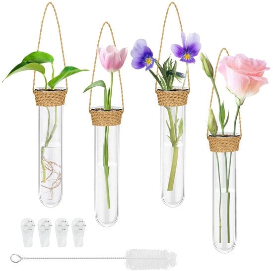 Reagenti Sospesi per Fiori - Vetro di Alta Qualità - 1 pezzo