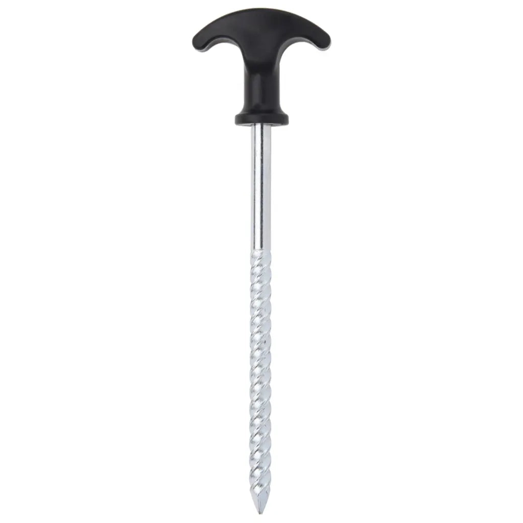 vidaXL Picchetti per Tenda 12 pz 17 cm Ø7 mm in Acciaio Zincato