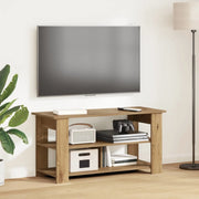 Supporto TV-Credenza per TV-Mobile TV Rovere artigianale 100 x 40 x 50 cm