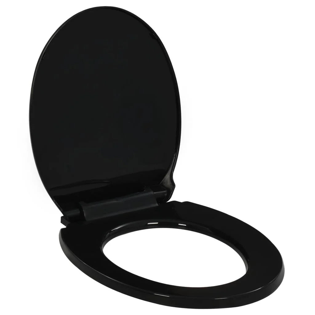 Sedile WC con chiusura ammortizzata e sgancio rapido nero 02_0021274