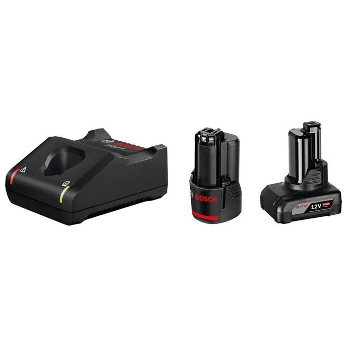 Bosch 1 x GBA 12V 2.0Ah + 1 x GBA 12V 4.0Ah + GAL 12V-40 Professional carica batterie Batteria per uso domestico AC