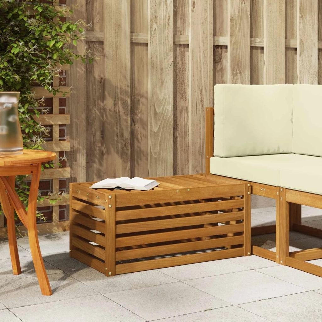 Panca da esterno Naturale 79 x 43 x 37 cm