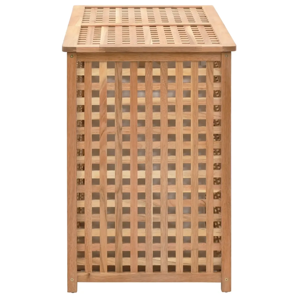 Portabiancheria 87,5x46x67 cm in Legno Massello di Noce 247604