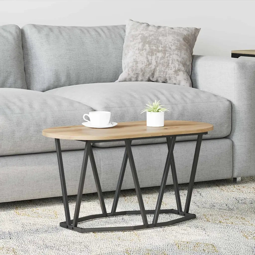 Tavolino da salotto Rovere artigianale 80 x 40 x 40.5 cm 869695