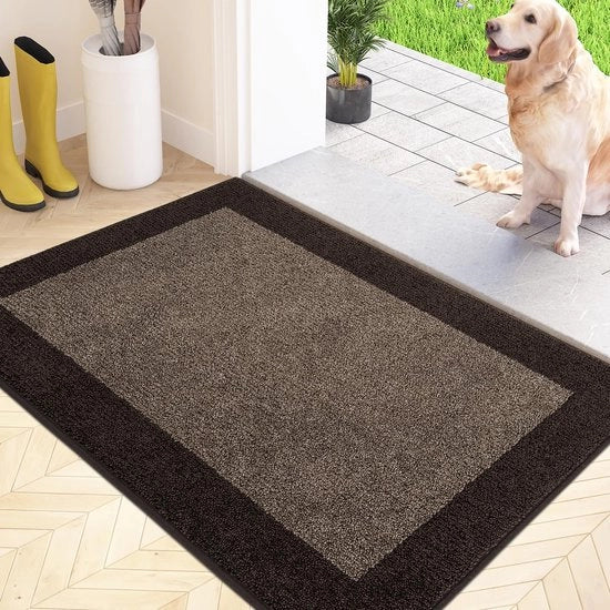 Matrice di ingresso interno 60 x 90 cm - Antiscivolo - Lavabile - Piastra di protezione - Assorbente - Ideale per aree molto frequentate