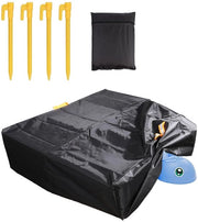 Sacca da sabbia impermeabile - Sacca da sabbia con coperchio - Tessuto Oxford 420D - Protezione sacca da sabbia all'aperto - Compreso sacchetto di stoccaggio - Dimensioni 98x88x30cm - Coperchio sacca da sabbia