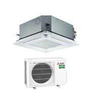 Climatizzatore Condizionatore Mitsubishi Electric Inverter Cassetta 12000 Btu SLZ-M35FA R-32 Wi-Fi Optional con Telecomando e Griglia Incluso