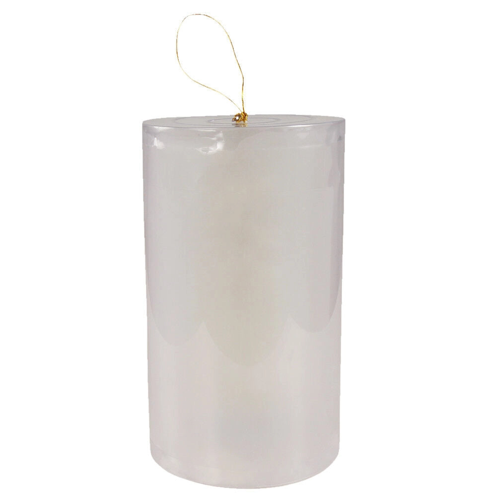 Lampada Olografica Natalizia Luce a LED a Batteria 25x15cm Decorazioni Natale