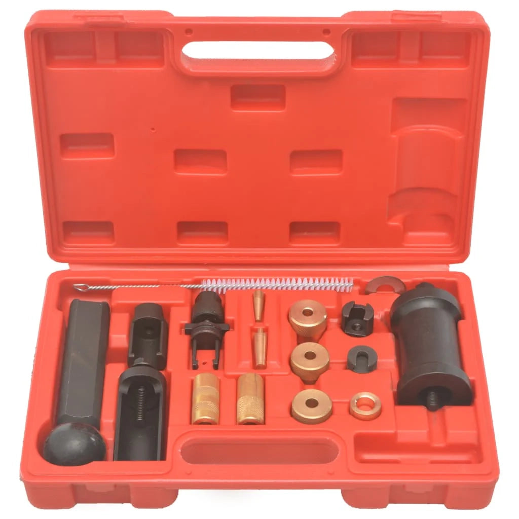 Kit di attrezzi per l'installazione degli iniettori da 18 pezzi per VAG VW 02_0004012
