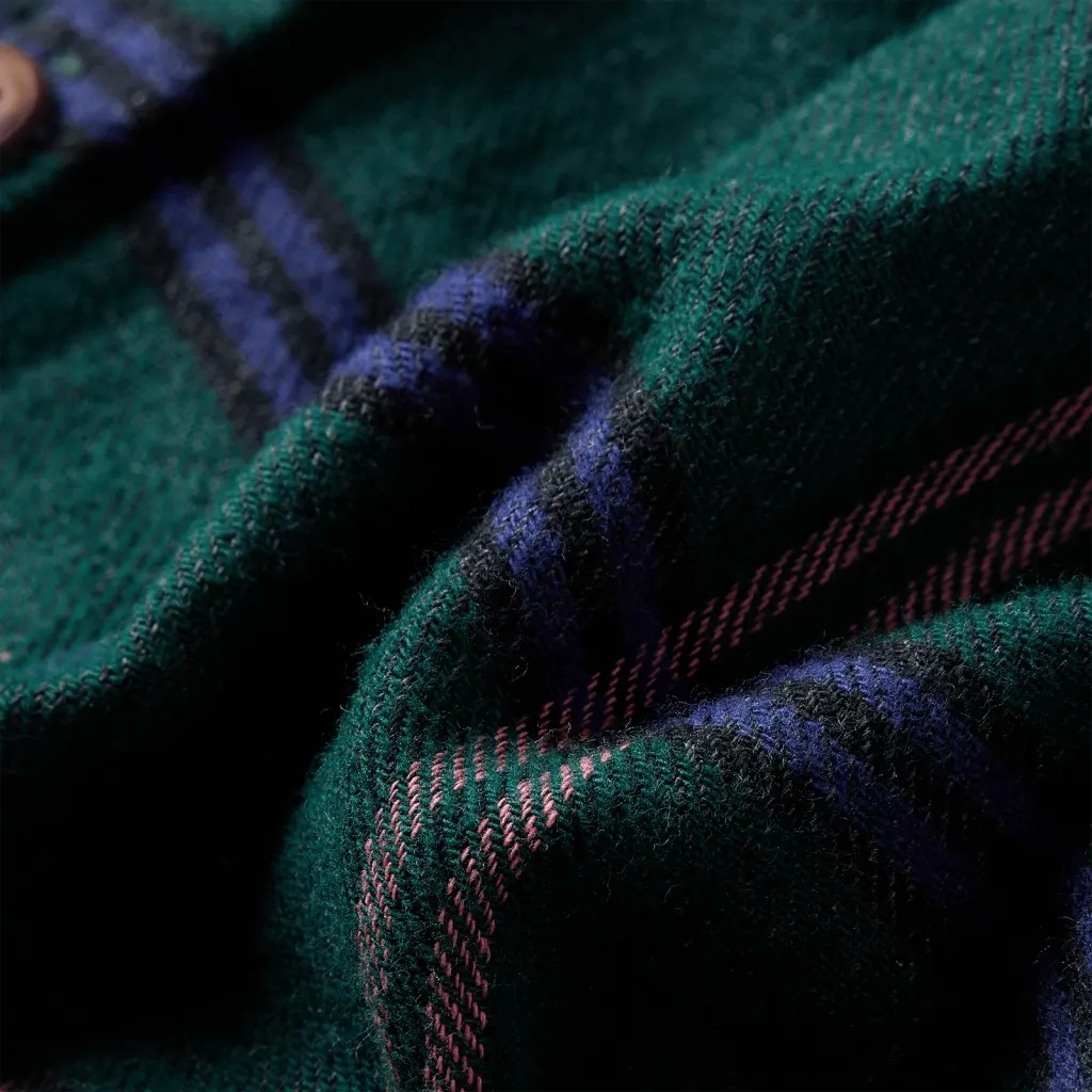 Abito da Bambina a Maniche Lunghe con Arricciature Verde Scuro 92 14414