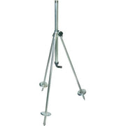 BASE TRIPODE X IRRIGATORE  ACCIAIO ZINCATO 3/4M+PORTAGOMMA H.CM 80