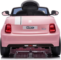 Macchina Elettrica per Bambini Licenza Ufficiale Fiat 500 Small 10,8V 3,1Ah Rosa