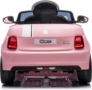Macchina Elettrica per Bambini Licenza Ufficiale Fiat 500 Small 10,8V 3,1Ah Rosa