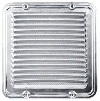 GRIGLIA AERAZIONE ALLUM C/RETE ANTINS 23X23 CM- 1,0 pz