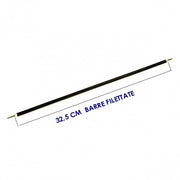 RESISTENZA RETTILINEA FORNETTI ELETTRICI W350 32CM V110 CON BARRE FILETTATE - UNIVERSALE