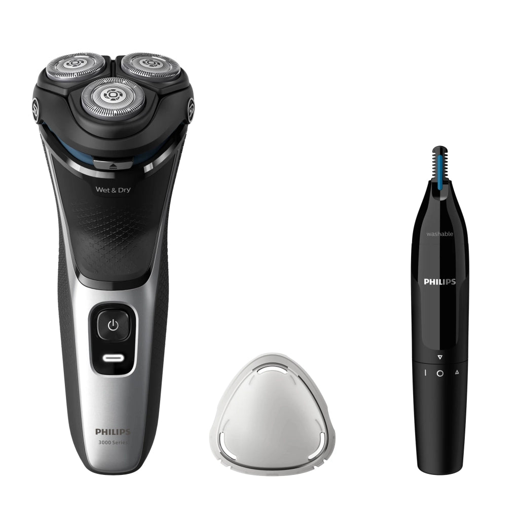 RASOIO ELETTRICO  S3143/02 RICARICABILE 3 + RIFINITORE BUNDLE