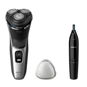 RASOIO ELETTRICO  S3143/02 RICARICABILE 3 + RIFINITORE BUNDLE